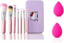 8 in 1 Makeup Brush Set & Blender Deal