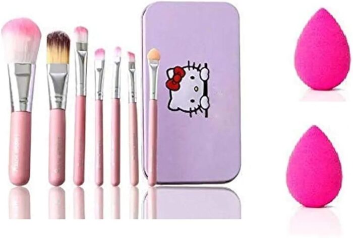 8 in 1 Makeup Brush Set & Blender Deal - Image 2