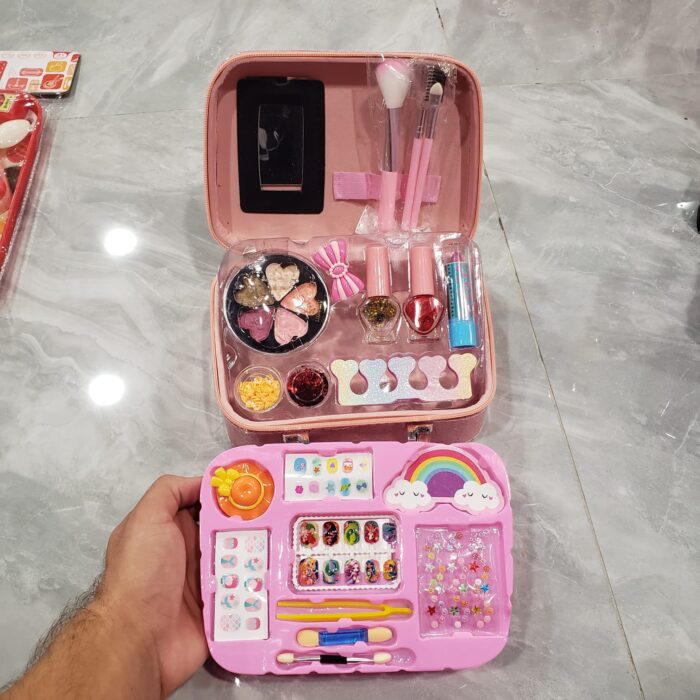 Girls Make up Set | Portable Makeup Beauty Box For Kids - Image 4