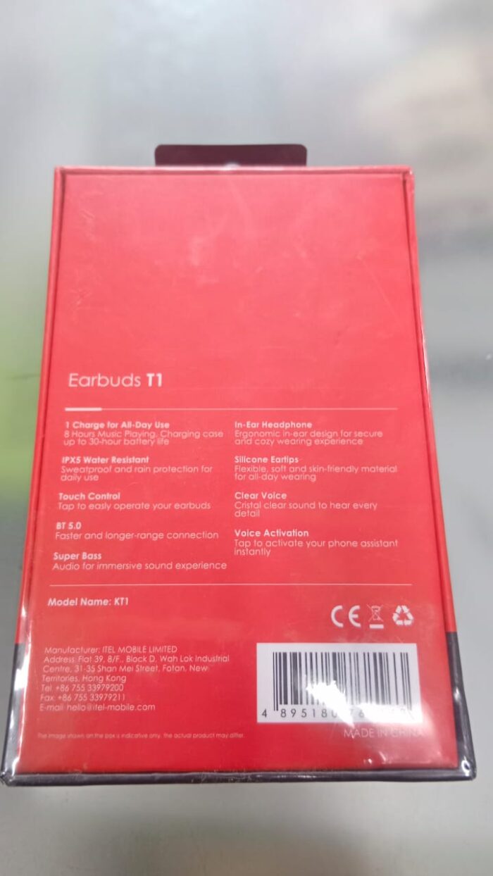 ITEL EARBUDS Model Itel T1 - Image 3