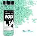 400g Depilatory Wax Beans for Hair Removal Hard Wax Pellet for Wax Warmer Hot Film Painless (random color)