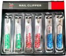 6Pcs Me Too Nail Cutter Multicolor