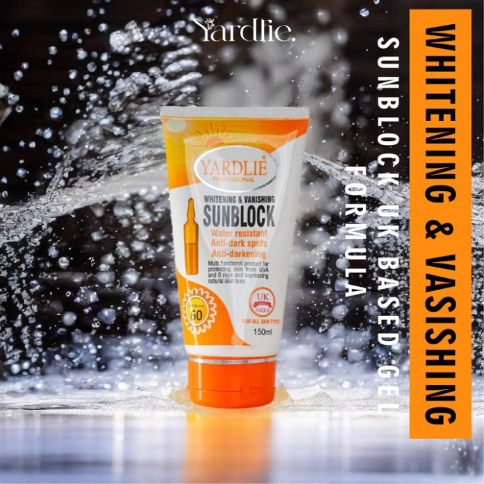 YARDLIE - SPF - 60 WHITENING & VANISHING SUNBLOCK 150ml