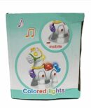 Walking Musical Pony Horse - Lights and Sounds - Interactive Kid Fun Toy (Random color)