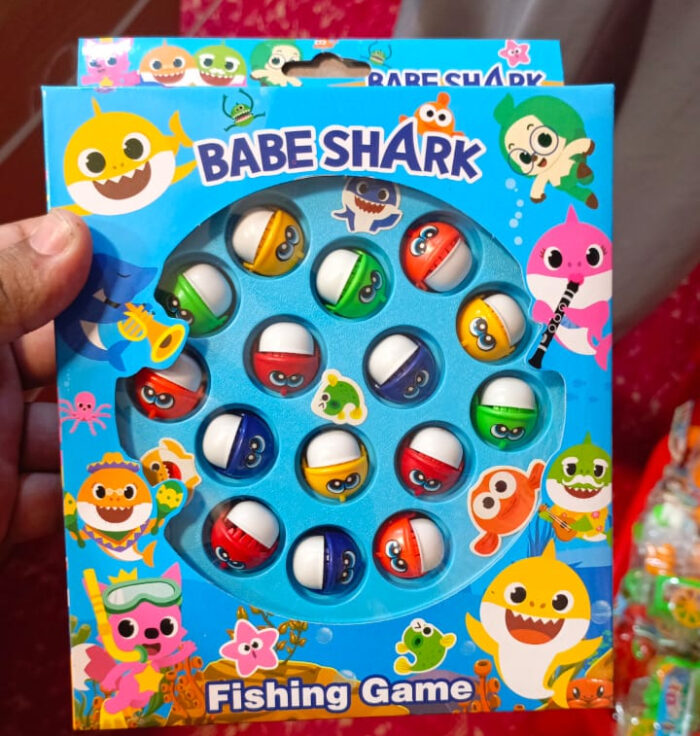 Babe Shark Fishing Game Fish Catching Kids Play Set (Random color) - Image 2