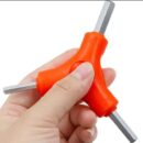 3 in 1 L Key Set 3-way triangular Allen key repair tools for bicycles bike and home