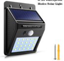 Solar Motion Sensor Led Light | Security Night Lamp For Home Outdoor / Garden Wall