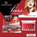 (pack of 6 )  Qoiden Rose Kiss Matte Lip Gloss