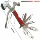 9 in 1 Stainless Steel Screwdriver Hatchet Axe Hammer Plier Pocket Hand Tool Portable Folding Outdoor Multi tool