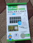 RECHARGEABLE SOLAR LIGHT WITH SOLAR PANEL CL-028MAX CCLamp