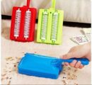 Handheld Carpet Table Crumb Sweeper Plastic Dual Brush Cleaner Collector Roller (random color)