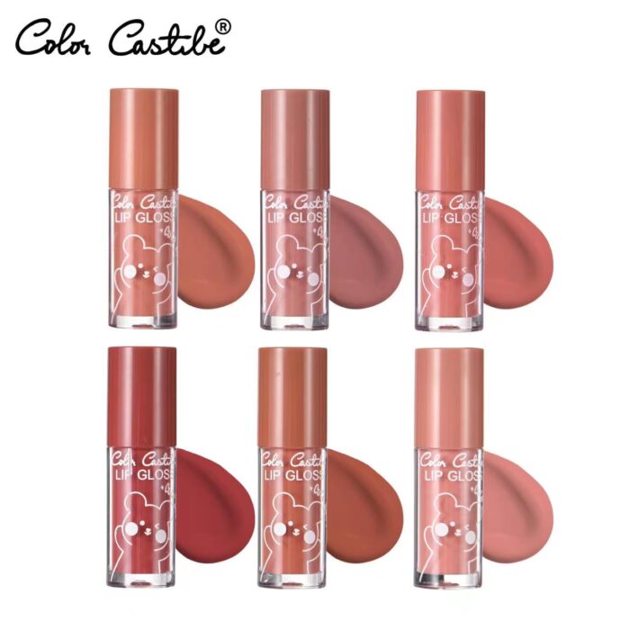 6 in 1 pack COLOR CASTLE Nude Lip Gloss - Image 3