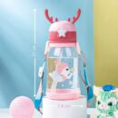 Reindeer Thorn Shape Water Bottle For Kids (600ML) (random color)