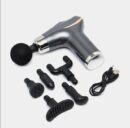 Compact Power Massager Gun with 6 Interchangable heads CY-002