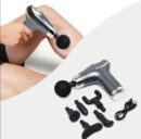 Compact Power Massager Gun with 6 Interchangable heads CY-002