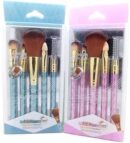 (pack of 5 ) Renora Soft Makeup Brush Set  (random color)