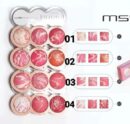 MSYAHO 3 in 1 Baked Blush Palette