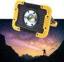 Portable COB LED Floodlight USB Charging Rechargeable Spot Work Outdoor Camping Lamp