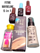 5 in 1 makeup Beauty deal  Nail Polish, Nail Polish Remover, Foundation, Primer