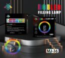 (only ring light) RGB LED Soft Ring Light, RGB Flash Ring Light for Camera Smartphone for Many More