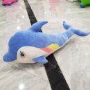 Chroma the Dolphin | Dolphin Doll Aquarium Animal Stuff Plush Toy  Sleeping Pillow - 65CM (Random color)