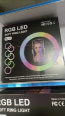 (only ring light) RGB LED Soft Ring Light, RGB Flash Ring Light for Camera Smartphone for Many More