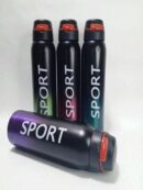 500ml Portable Sports Water Bottles Thermos With Straw (random color)