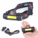 Portable Mini High Power LED Headlamp Flashlight for outdoor camping and cycling, hiking, working, racing