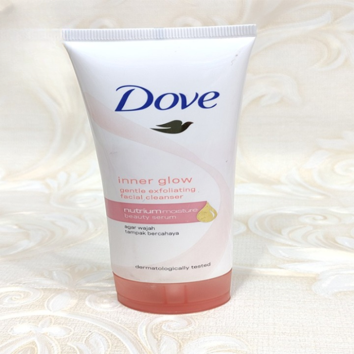 Dove Inner Glow Face Wash Gentle Exfoliating Facial Cleanser Beauty Serum  (100g)