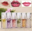 ( Pack Of 4) Flower Transparent Liquid Lip Oil 5ml