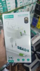 Sovo SG-75 Ready 3.4-Amp 2USB High Quallity Type-C Cable Fast Charger