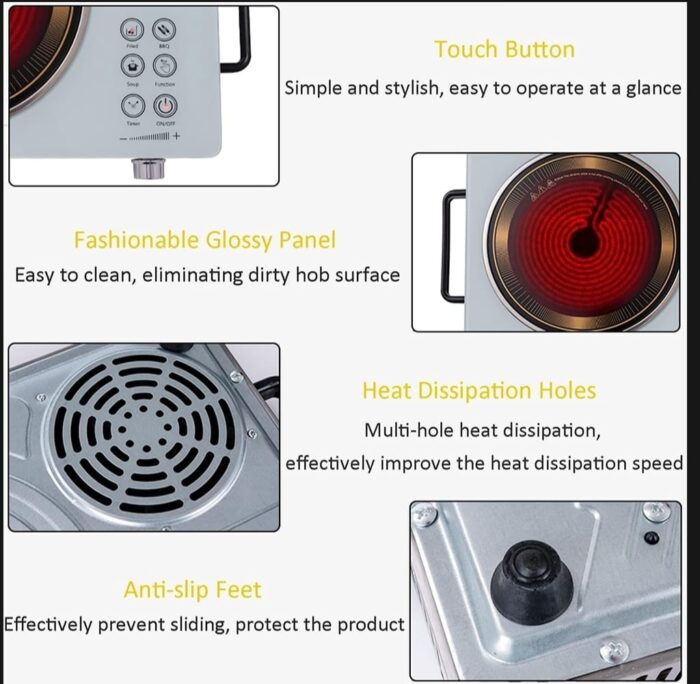 Multifunctional Electric   StoveElectric Stove 3500W Model Infrared Cooker Capable For Every Pot(random color) - Image 11