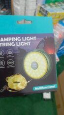 Hanging lantern with garland, camping atmospheric garland, rechargeable LED garland 9 m