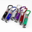 Pack of 10 Laser LED Light with Key Chain | Mulituse Laser Pointer (random color)