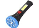 JX-1106C High Brightness Flashlight USB Charging w/ Cord Portable Lamp (random color)