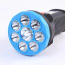 JX-1106C High Brightness Flashlight USB Charging w/ Cord Portable Lamp (random color)