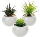 Mini plant Artificial Flowers Decoration | Artificial Plants Ball for Home (1 pc Round shape) (Copy)