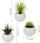 Mini plant Artificial Flowers Decoration | Artificial Plants Ball for Home (1 pc Round shape) (Copy)