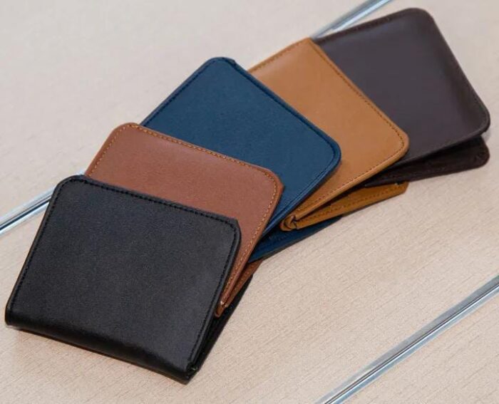 Smart Leather wallet   For Men Puma Wallet Best Quality (Random) - Image 3