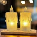 Led  Mini candles light for indoor decoration (1pc)