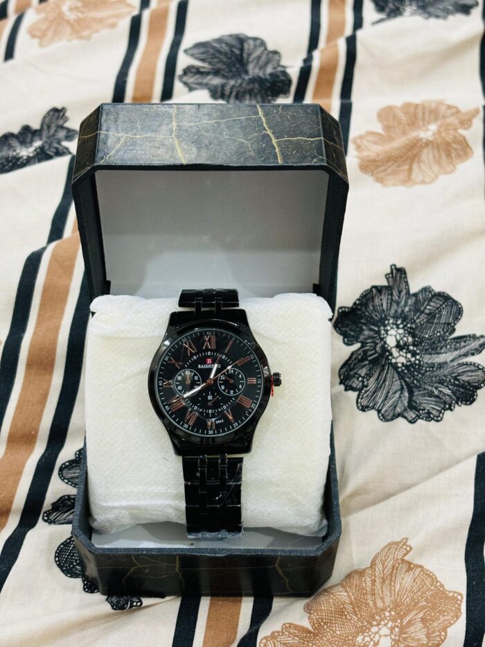 Gents Stainless Steel Chain Watch (Without Box)