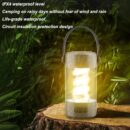 Wireless Speaker Lantern - Bluetoooth Camping RechargeableLight, Outdoor Stereo Lantern | Portable LED Lamp with Wireless Speaker, Waterproof Speaker with Built in Light for Camping Hiking Outdoors