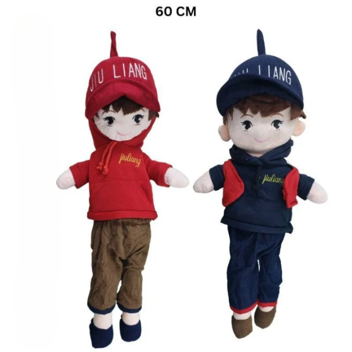 Male Plush Toy Stuff Boy Toy Doll for Girls & Boys - 60cm (Random Doll)