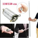 Magic Extendable Metal Stick for Self Defence and Fun Magic Pocket Stick (Silver)