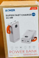 Aoker 50000mAh Super Fast Charge Power Bank (Random Color)