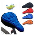 Bicycle Saddle Seat Cover  Soft GEL Foam Pad Padded Breathable Non-slip (Random color)