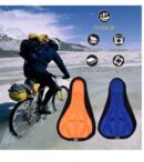 Bicycle Saddle Seat Cover  Soft GEL Foam Pad Padded Breathable Non-slip (Random color)