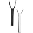 Boys Bar Necklace Pack Of 2  Materials Stainless Steel