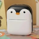 The Adorable Penguin Design Rechargeable Portable Mini Printer (random color)