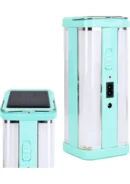 SOLAR RECHARGEABLE LANTERN Light BEST EMERGENCY Flash LIGHT FOR HOME & OUTDOOR - HG-1664 (random color)